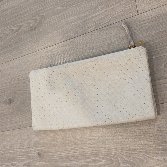 Claire V. Woven Foldover Clutch - Picture 3 of 7